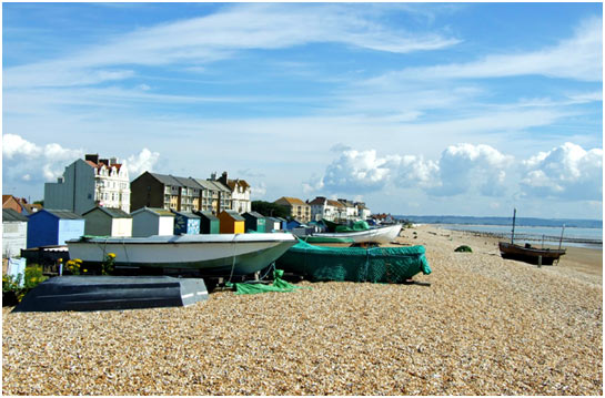 Littlestone Beach in July
