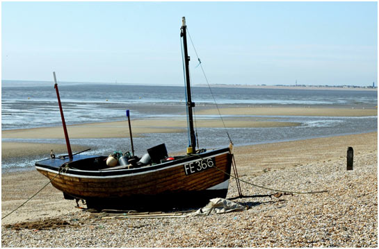 Fishing Boat on Littlestone Beach
