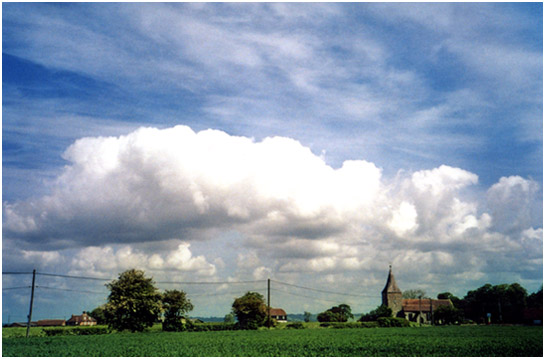 Clouds over St. Mary In The Marsh