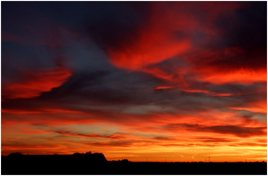 A Stunning Sunset in August